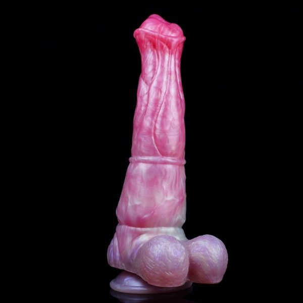Einführbarer Monster Fantasy Dragon Dildo - Silikon Saugfuß Masturbator für Frauen – Bild 2