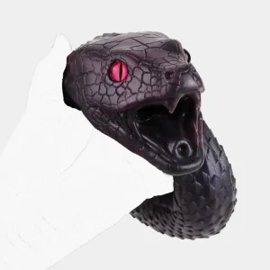 Black Mamba Fantasy Animal Silikon Pocket Pussy – Männerpenis Einführ-Massage Masturbations Cup