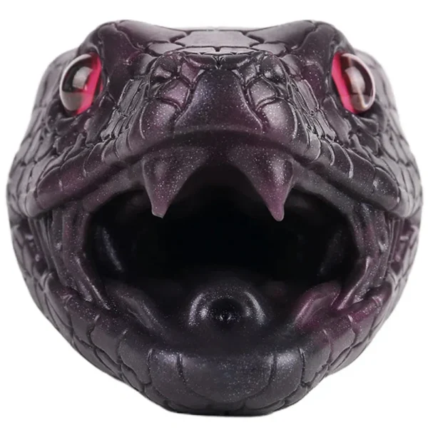 Black Mamba Fantasy Animal Silikon Pocket Pussy – Männerpenis Einführ-Massage Masturbations Cup – Bild 5