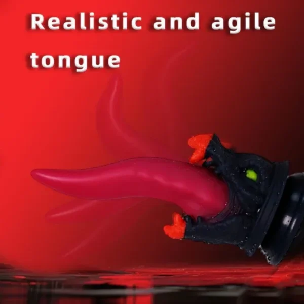 Spiralförmiges Tentakel-Dragon Dildoe – 8 Zoll Fantasy-Dildo für tiefe Vaginale Stimulation – Bild 5