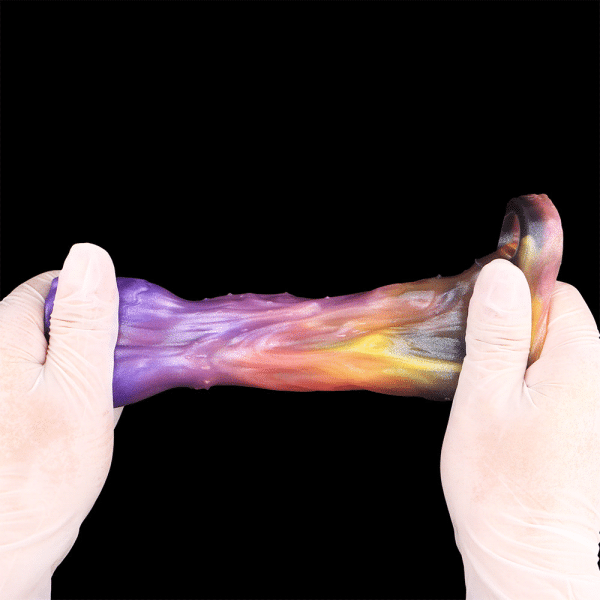 Fantasy Kürbiskopf Vaginapenis – Silikon-Sexspielzeug zur Verlängerung der Männlichen Ausdauer – Bild 2