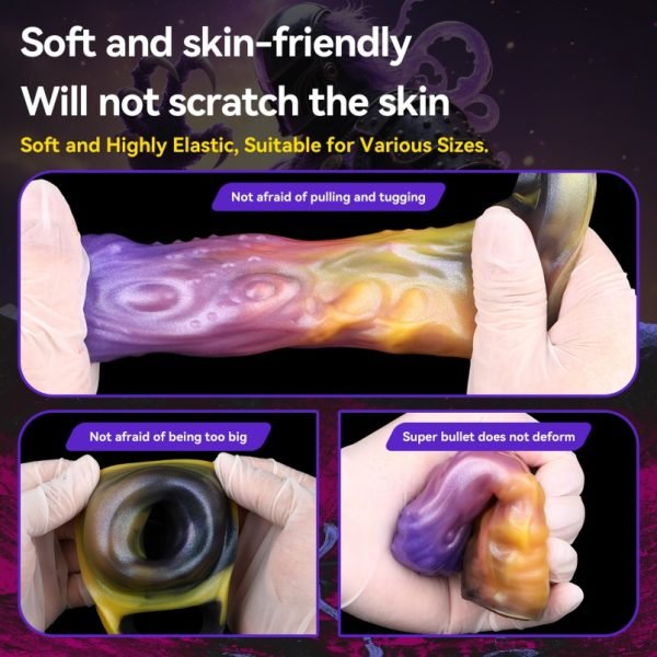 4.84 Zoll Fantasy Silikon Mikropenis – Penisverlängerungs- und Verzögerungs-Silikon-Sexspielzeug für Männer – Bild 3