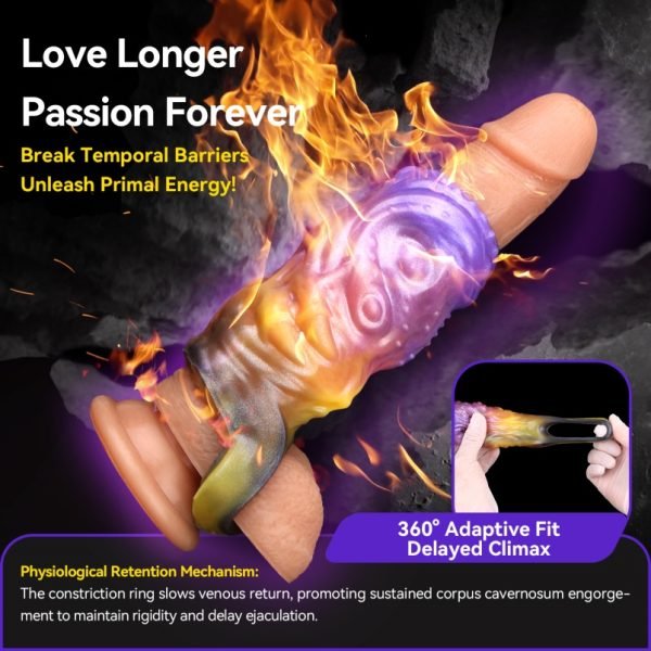 4.84 Zoll Fantasy Silikon Mikropenis – Penisverlängerungs- und Verzögerungs-Silikon-Sexspielzeug für Männer – Bild 11