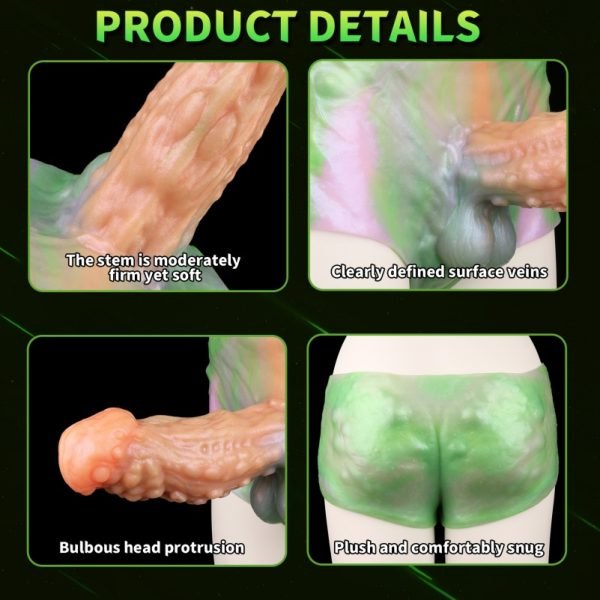 Fantasy Monster Unterwäsche Herren – Silikon-Sexspielzeug zur Verbesserung der Erektion bei Männern – Bild 3