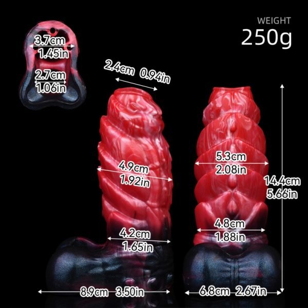 Spiral-Fantasy Silikon-Vibrations-Mikropenis - 5,66 Zoll Verzögerungs- und Erektionsstärkungs-Penisaufsatz für Männer – Bild 3