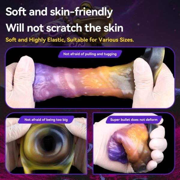 Frosch-Fantasy Silikon Mikropenis – Silikon-Sexspielzeug zur Penisverdickung und -vergrößerung für Männer – Bild 6