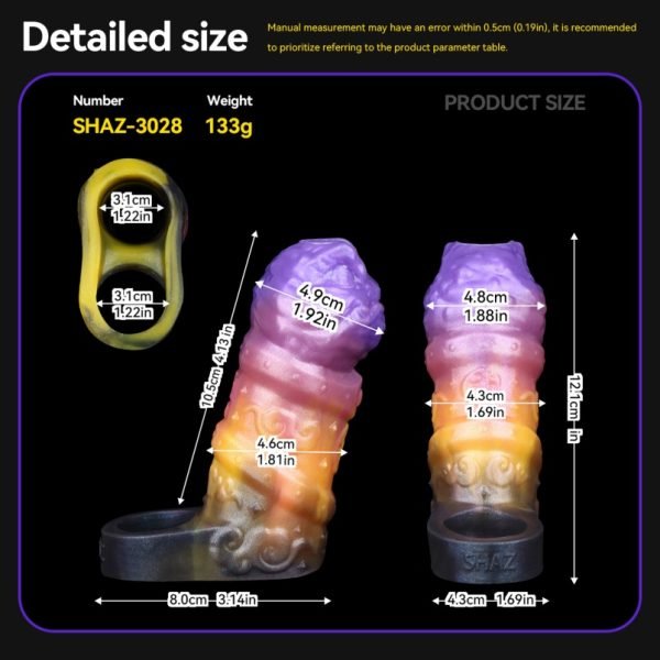 Frosch-Fantasy Silikon Mikropenis – Silikon-Sexspielzeug zur Penisverdickung und -vergrößerung für Männer – Bild 8