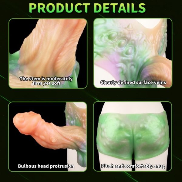 Monster Fantasy Sheath Pants – Penisverlängerung und Verdickung für Männer zur Verzögerung der Ejakulation – Bild 3