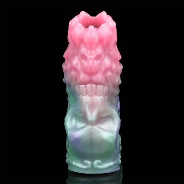 4.68" Fantasy Silikon-Mikropenis-Vergrößerer - Ideal für Penisverlängerung und -verdickung – Bild 3