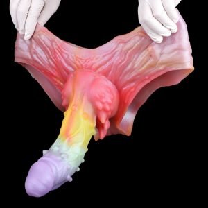 Monster Touchpoint Penis Sheath Unterwäsche – Penis Vergrößerung und Verdickung für Männer aus Silikon