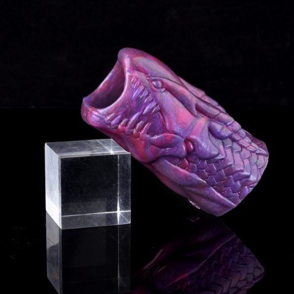 Fantasy-Drache-Element Mikropenis - Silikon-Penis-Vergrößerung und -Verdickung für Männer