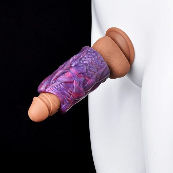 Fantasy-Drache-Element Mikropenis - Silikon-Penis-Vergrößerung und -Verdickung für Männer – Bild 7