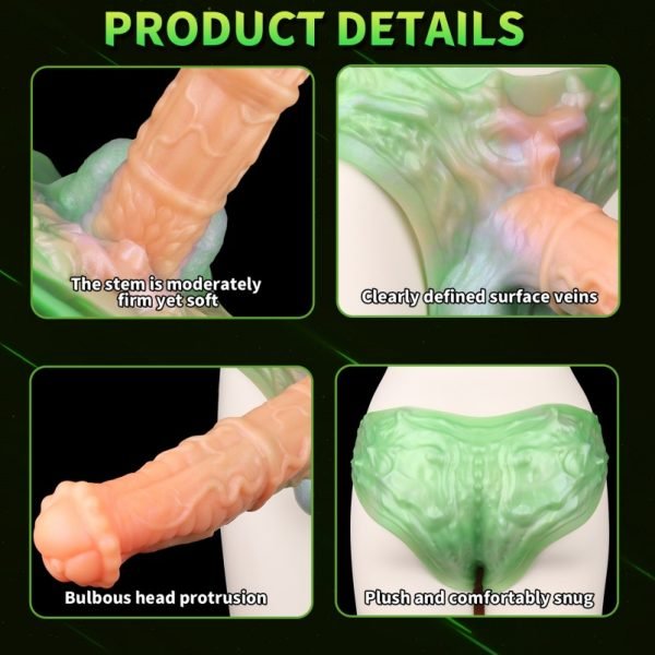 Fantasy-Pferd Sheath Pants - Silikon-Penisverlängerungs-Hilfsmittel für Männer – Bild 7