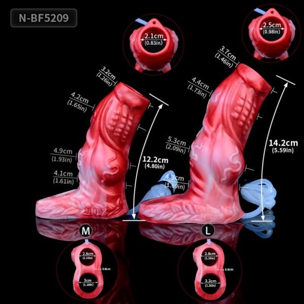 Fantasie-Spritzendes Mikropenis – Tentakeltextur zur Verdickung und Verlängerung des Penis – Bild 3