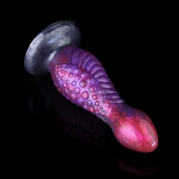 Fantasy Lila Silikon Vaginapenis - Verzögerungs-Penis für Männer – Bild 5