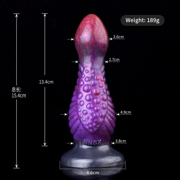 Fantasy Lila Silikon Vaginapenis - Verzögerungs-Penis für Männer – Bild 9