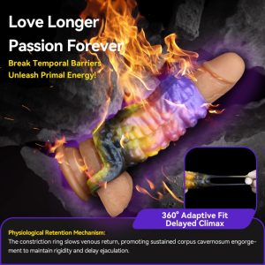 ED-Verbesserungs Mikropenis aus Silikon mit Tentakelstruktur - Penisverdicker für Männer