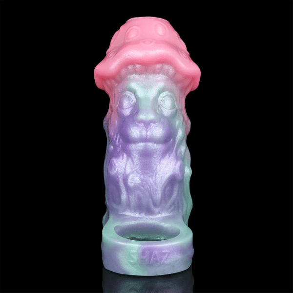 Halbgehäuse Fantasy Silikon Mikropenis Vergrößerer - Verlängerungs- und Ejaculatio Retentio Spielzeug für Männer – Bild 2