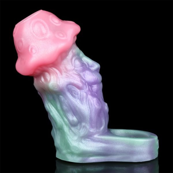 Halbgehäuse Fantasy Silikon Mikropenis Vergrößerer - Verlängerungs- und Ejaculatio Retentio Spielzeug für Männer – Bild 6