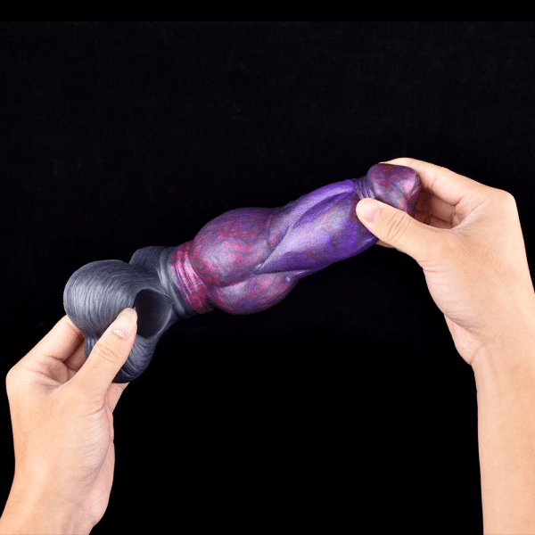 Fantasy Silikon-Dragon Mikropenis - Erektionshilfe und Sperrspielzeug für Männer – Bild 2