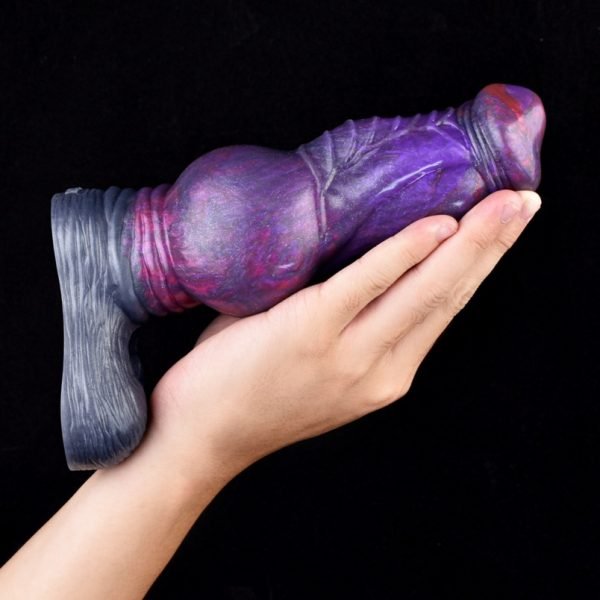 Fantasy Silikon-Dragon Mikropenis - Erektionshilfe und Sperrspielzeug für Männer – Bild 10