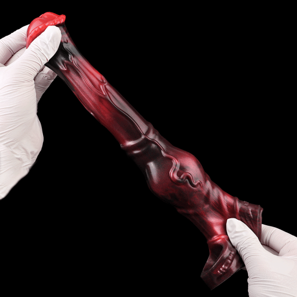 Tierischer Pferde-Mikropenis - Silikon-Hilfsmittel zur Penisvergrößerung und -verdickung für Männer – Bild 2