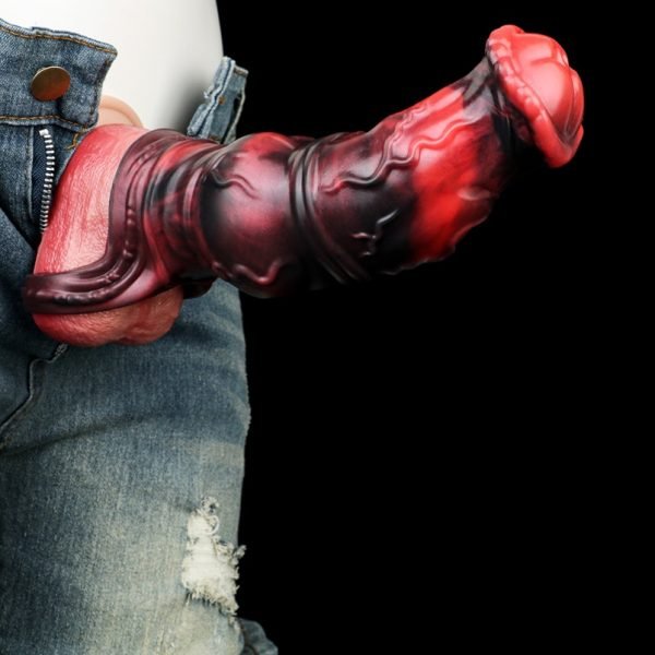 Tierischer Pferde-Mikropenis - Silikon-Hilfsmittel zur Penisvergrößerung und -verdickung für Männer – Bild 6