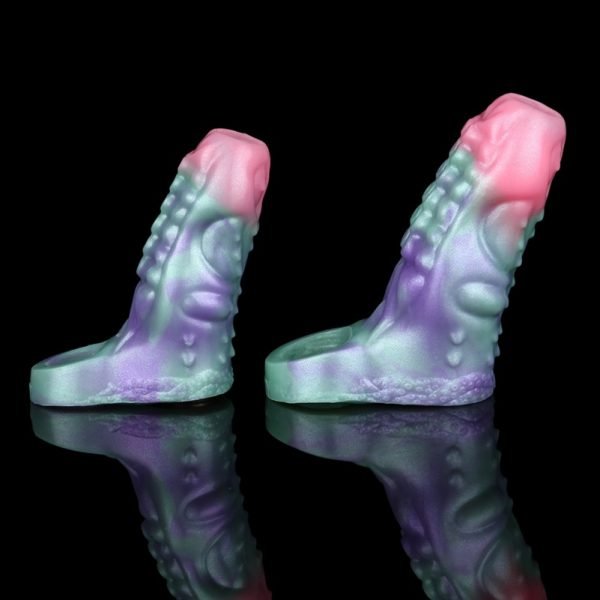 Fantasy Tentacle Silicone Vaginapenis - Männlicher Penis Vergrößerungs- und Verzögerungsgerät – Bild 5