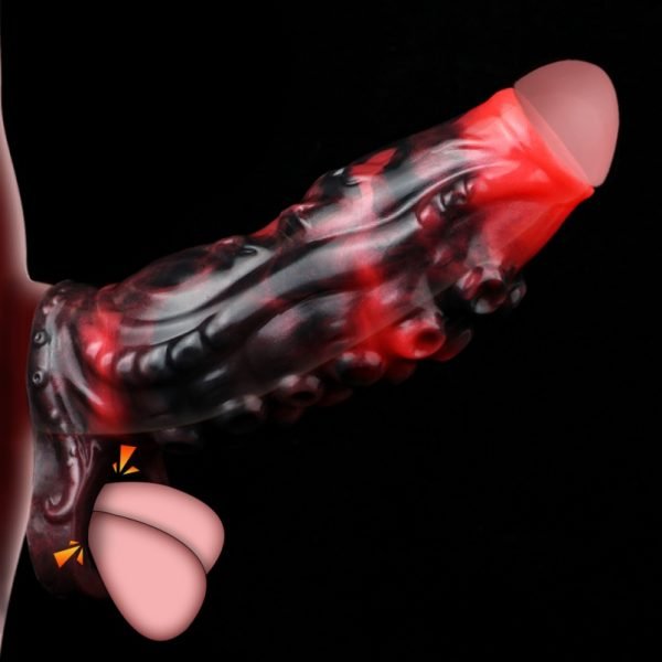Fantasy Silikon Tentakel Mikropenis - Lösung für ED-Probleme mit Verzögerungs- und Vergrößerungsfunktionen – Bild 3