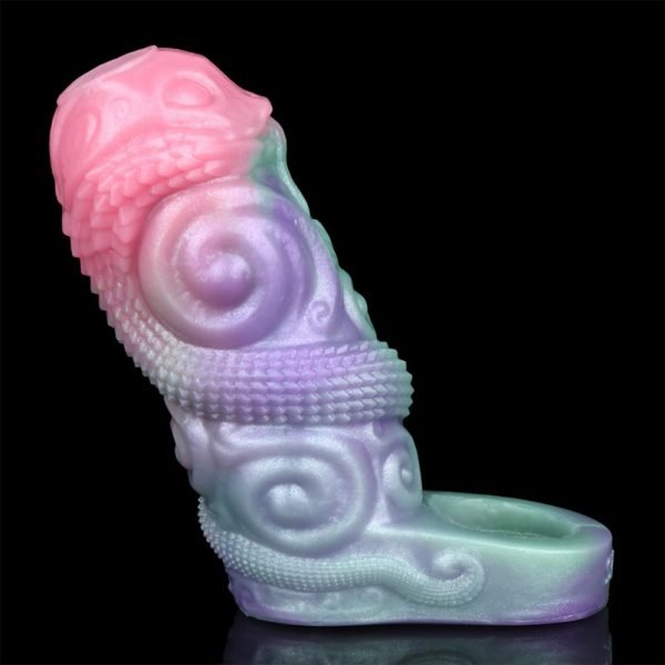 Männlicher Penisverdicker Fantasy Drachen-Mikropenis-Vergrößerer - Silikon-Hilfe bei Erektionsstörungen – Bild 5