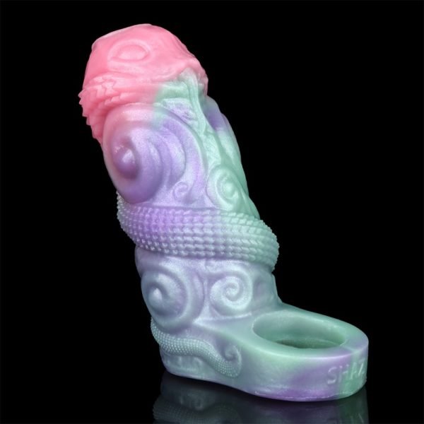 Männlicher Penisverdicker Fantasy Drachen-Mikropenis-Vergrößerer - Silikon-Hilfe bei Erektionsstörungen – Bild 6