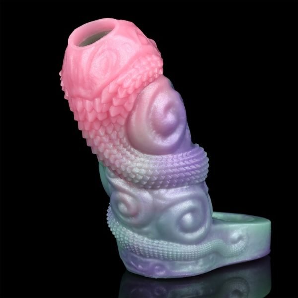 Männlicher Penisverdicker Fantasy Drachen-Mikropenis-Vergrößerer - Silikon-Hilfe bei Erektionsstörungen – Bild 7
