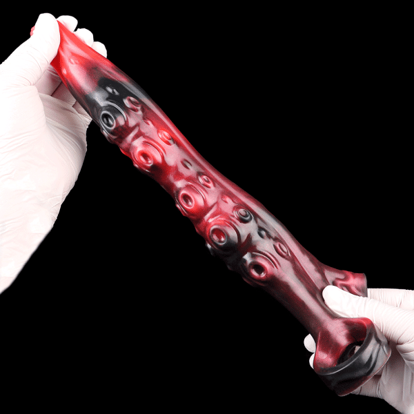 Fantasy Vergrößerungs- und Verstärkungs-Tentakel Mikropenis - Halb umschließendes Verzögerungs-Silikon Zubehör – Bild 2
