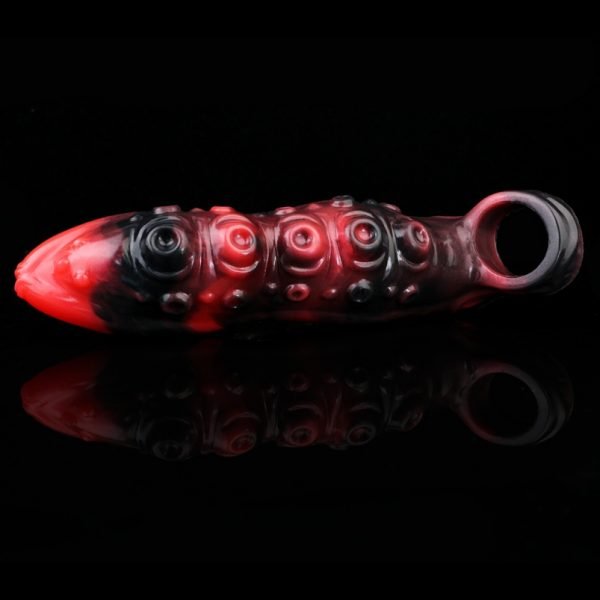 Fantasy Vergrößerungs- und Verstärkungs-Tentakel Mikropenis - Halb umschließendes Verzögerungs-Silikon Zubehör – Bild 5