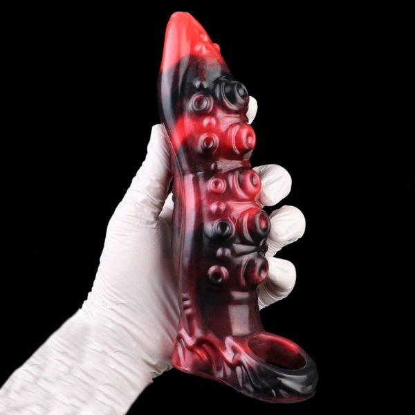 Fantasy Vergrößerungs- und Verstärkungs-Tentakel Mikropenis - Halb umschließendes Verzögerungs-Silikon Zubehör – Bild 8