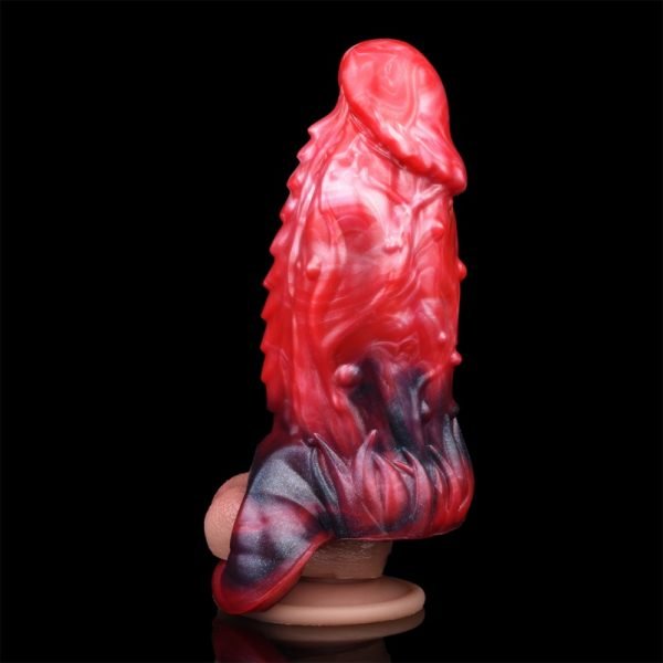 Fantasy Drache Element Vibrations Mikropenis - Verzögerungs- und Penis-Vergrößerungs-Aufsatz für Männer – Bild 12