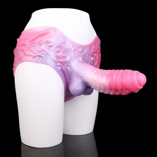 Fantasie-Tragehülle für den Mikropenis – Rosa Silikon Sheath Underwear zur Penisverdickung und Verlängerung – Bild 8