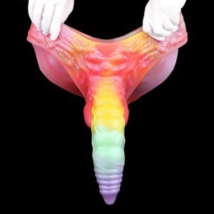 Spiral Textured Sheath Pants – Silikon-Tool zur Penisverlängerung und Verdickung für Männer