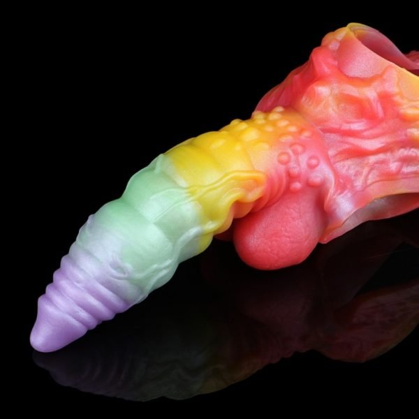 Spiral Textured Sheath Pants – Silikon-Tool zur Penisverlängerung und Verdickung für Männer – Bild 9