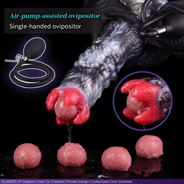 Monster Knospen Fantasie Ovipositor - Einführbares Anal- und Vagina Dehnungs-Spielzeug