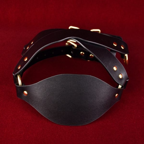 Strapon Schwarze Ledermaske Bondage Kinky - Rauher Sex für Paare BDSM Test – Bild 4