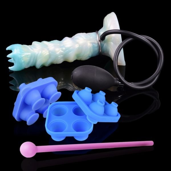 Spiral-Silikon-Ovipositor - Einführbares Monster Dildo für Frauen – Bild 11