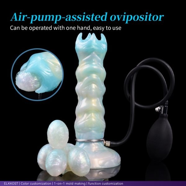 Spiral-Silikon-Ovipositor - Einführbares Monster Dildo für Frauen – Bild 13