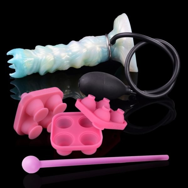 Spiral-Silikon-Ovipositor - Einführbares Monster Dildo für Frauen – Bild 10