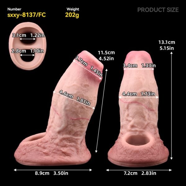 Fantasy-Trage-Mikropenis aus realistischem Silikon - Hilfsmittel für Männer mit Erektionsproblemen – Bild 3