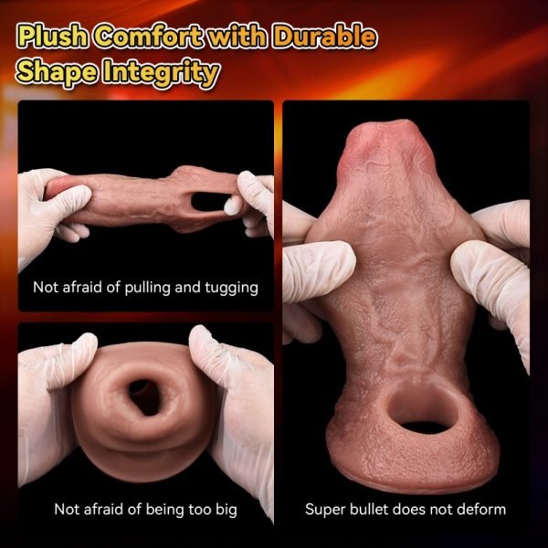 Fantasy-Trage-Mikropenis aus realistischem Silikon - Hilfsmittel für Männer mit Erektionsproblemen – Bild 6