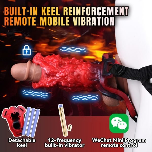 Vibrations-Fantasy-Drache Mikropenis - Hilfsmittel zur Verbesserung der Erektionsstörungen bei Männern – Bild 3