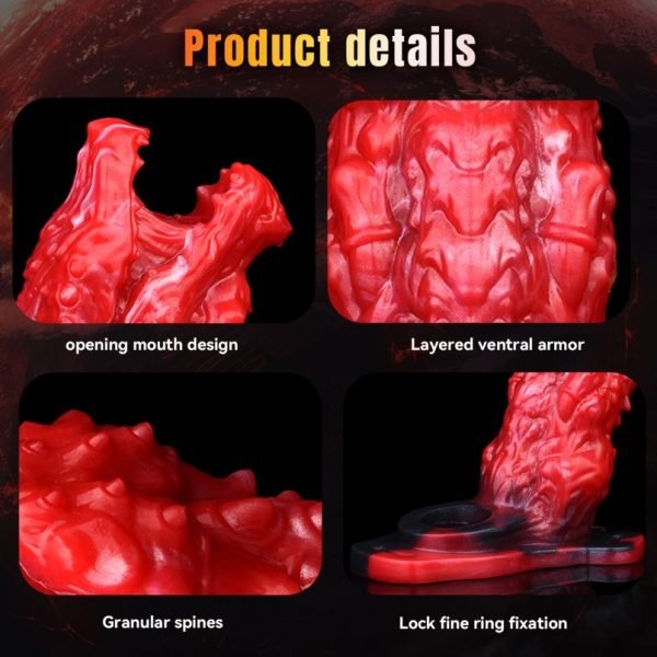 Vibrations-Fantasy-Drache Mikropenis - Hilfsmittel zur Verbesserung der Erektionsstörungen bei Männern – Bild 4