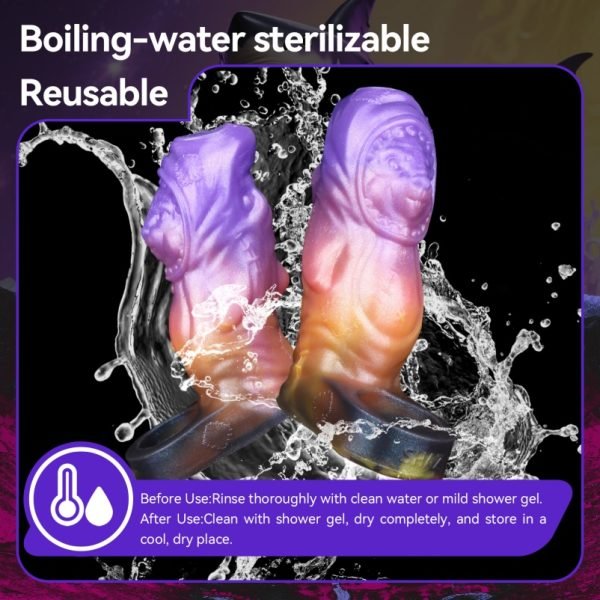 Fantasy Series Silikonhülle Vaginapenis – Violettes Spiral-Design für Männer zur Verbesserung von Erektionsschwierigkeiten und Penisverdickung – Bild 6
