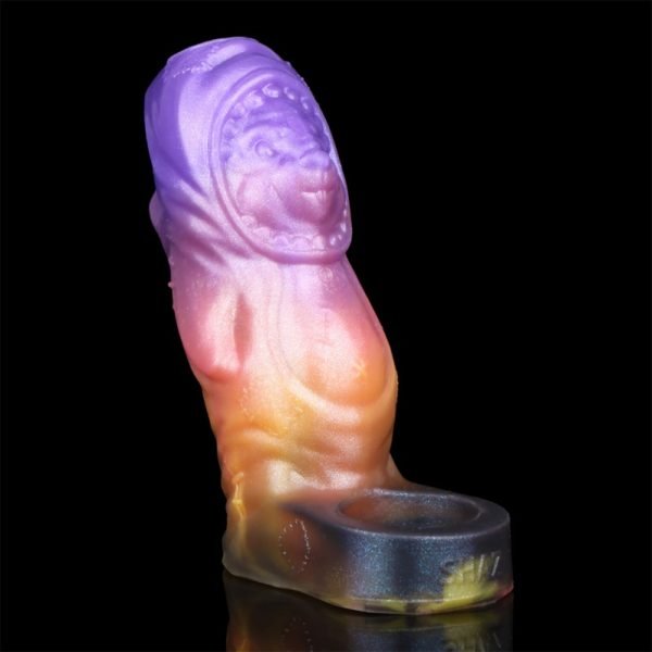 Fantasy Series Silikonhülle Vaginapenis – Violettes Spiral-Design für Männer zur Verbesserung von Erektionsschwierigkeiten und Penisverdickung – Bild 9